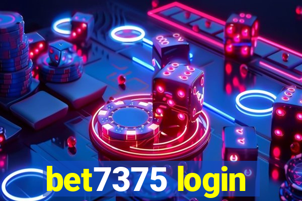 bet7375 login